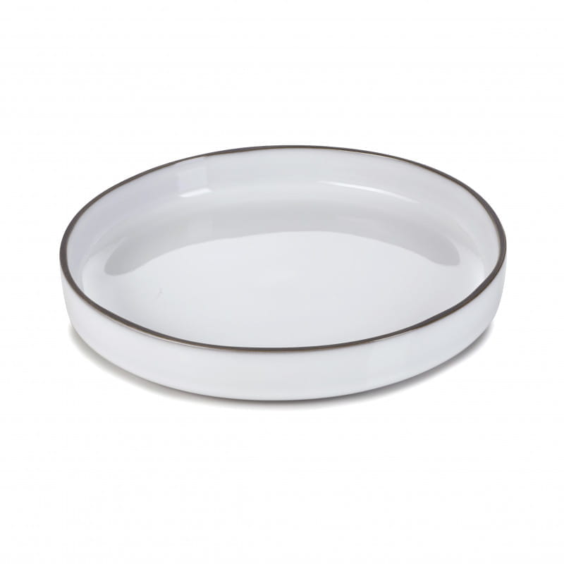 Revol CARACTERE talerz gourmet 23 cm Biała Chmura White Cumulus