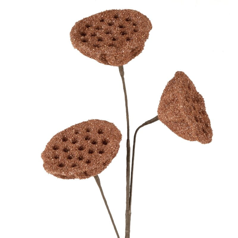 Eurofirany Kwiat Natu 63 cm Ceglasty 6 szt.