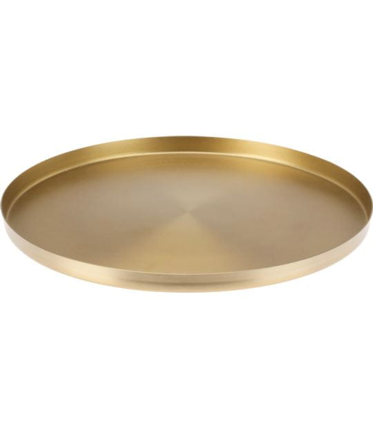 Taca złota metal D21,5 cm