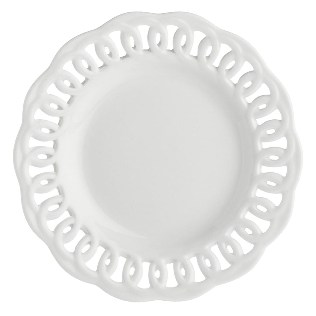 LA PORCELLANA BIANCA FIRENZE Rzeźbiony talerz 10 cm