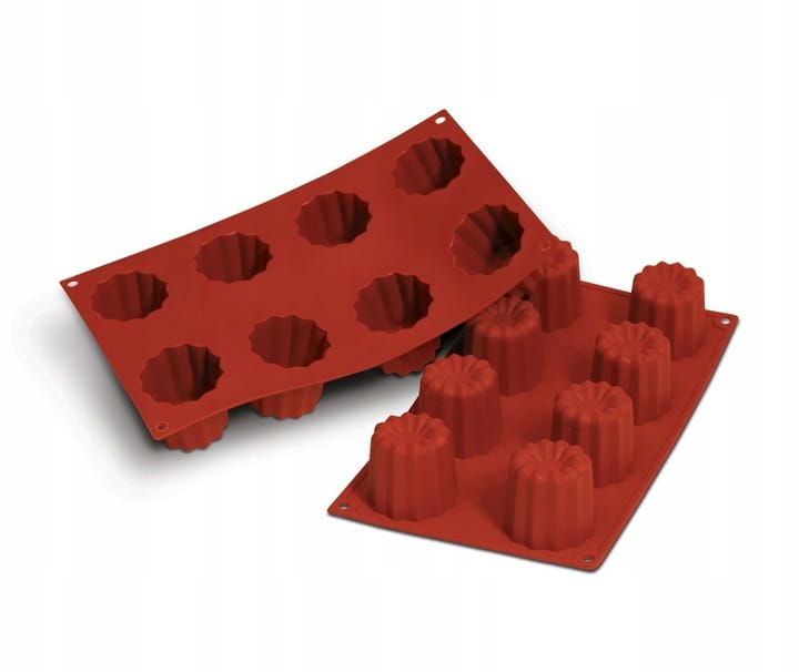 Forma silikonowa do monoporcji CANNELE SILIKOMART
