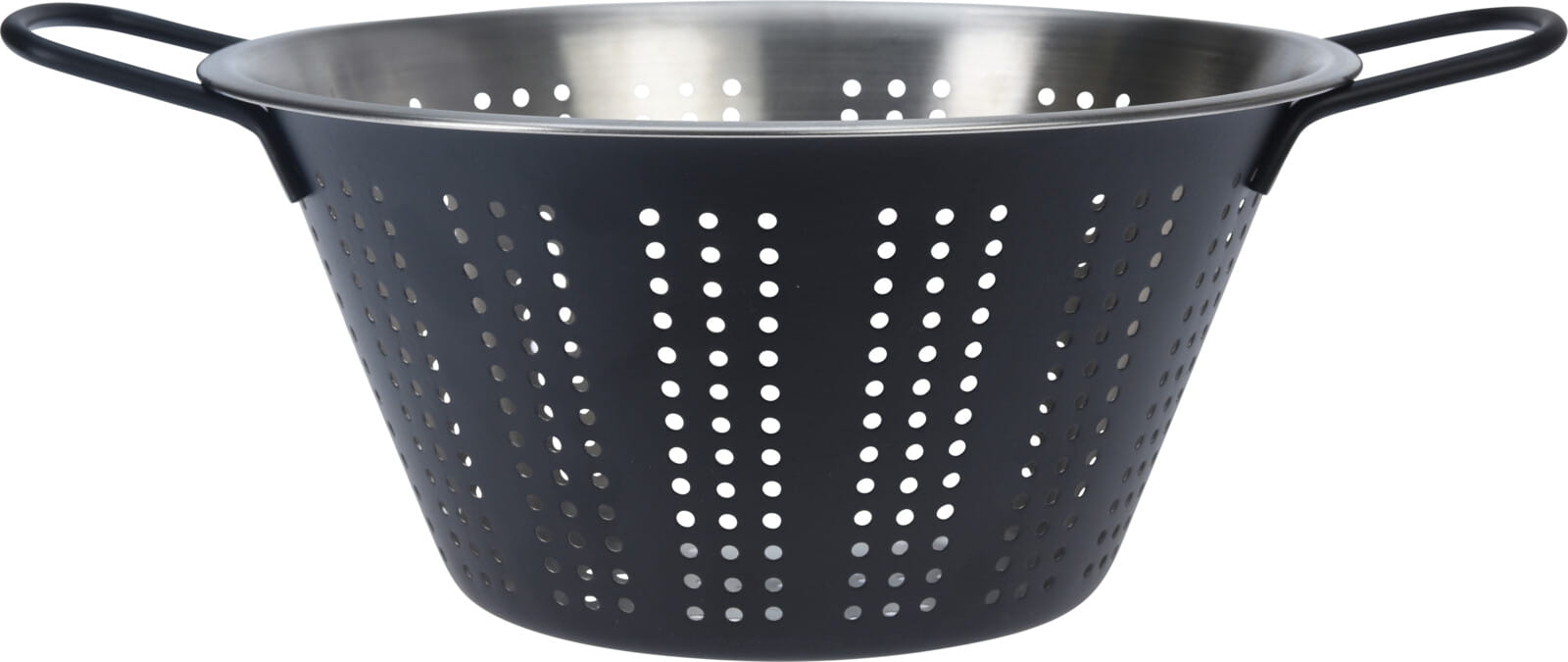 DURSZLAK, STAL NIERDZEWNA (201) 22x10cm, KOLOR CZARNY MATOWY