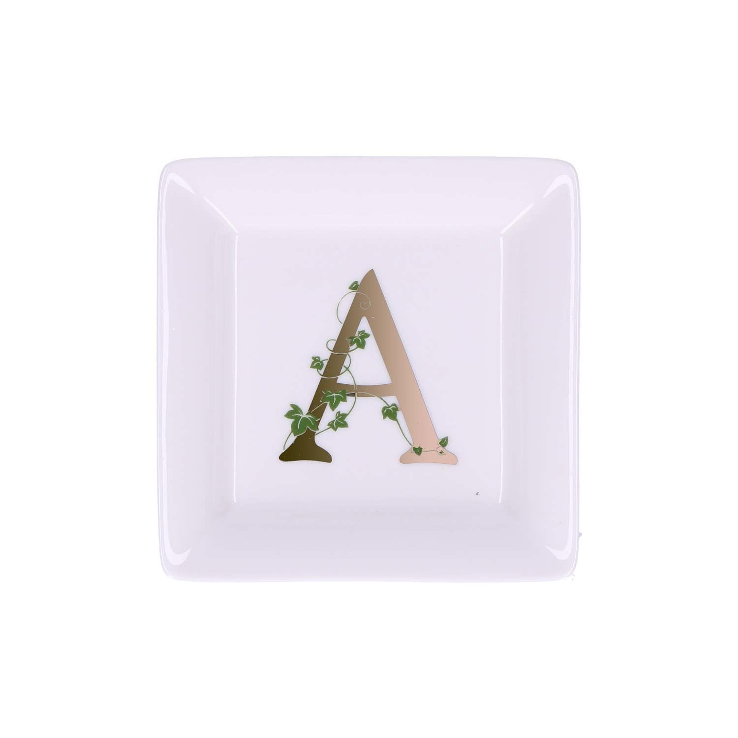 LA PORCELLANA BIANCA ADORATO Talerzyk kwadratowy 10 cm, Wzór A