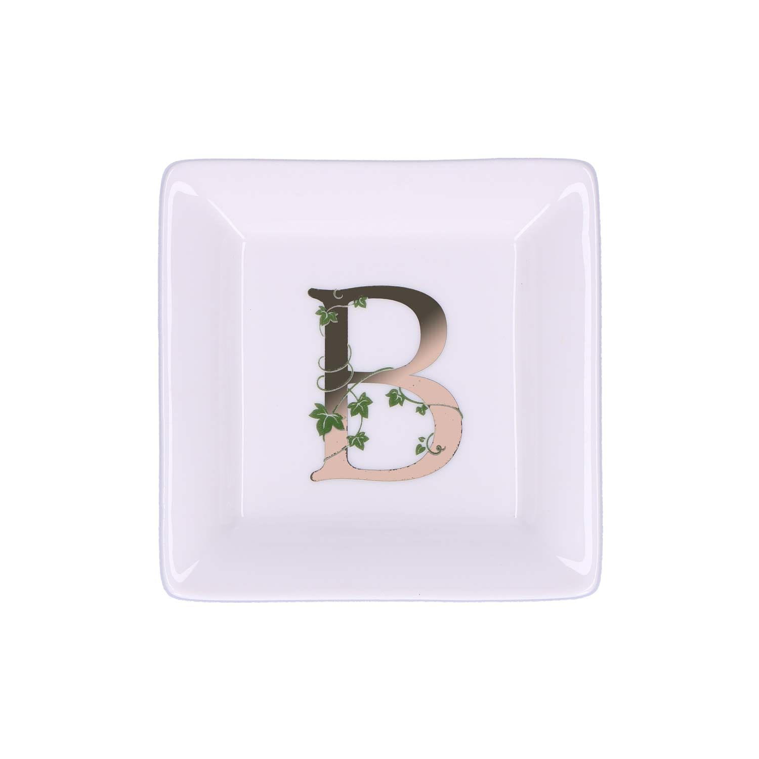 LA PORCELLANA BIANCA ADORATO Talerzyk kwadratowy 10 cm, Wzór B