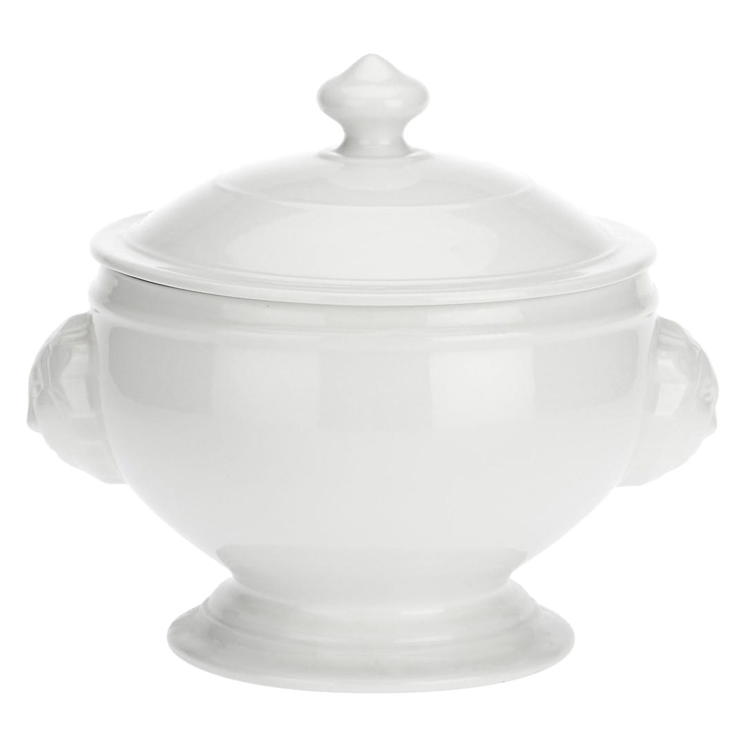 LA PORCELLANA BIANCA CHIMERA Waza do zupy z pokrywką Lew 3 ltr