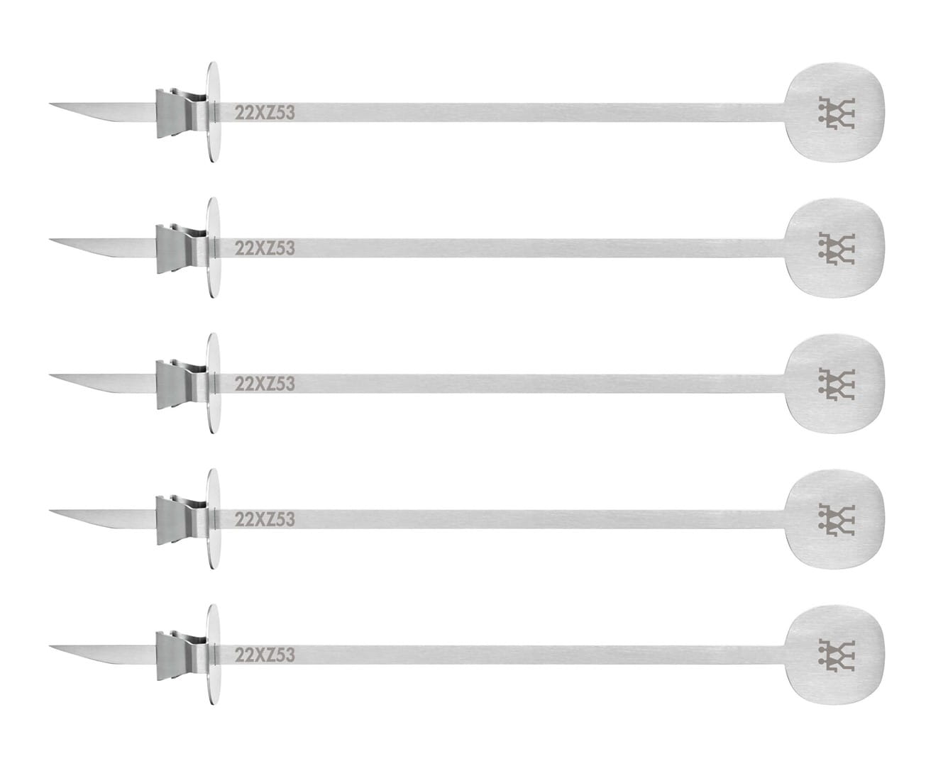 ZWILLING BBQ+ Zestaw 5 szpikulców do szaszłyków