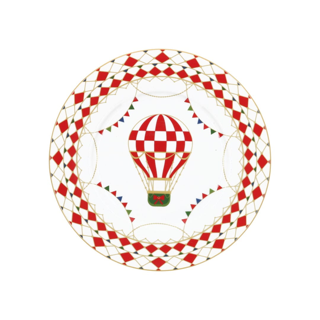 ROSE&TULIPANI XMAS CAROUSEL Talerz do sałatek 21 cm