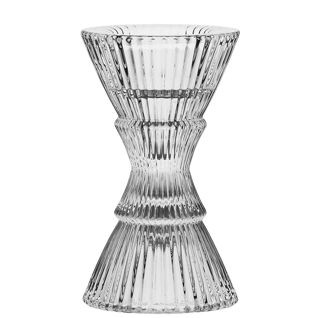 RITUALI DOMESTICI LUMELLA Szklany świecznik 7 x 12 cm