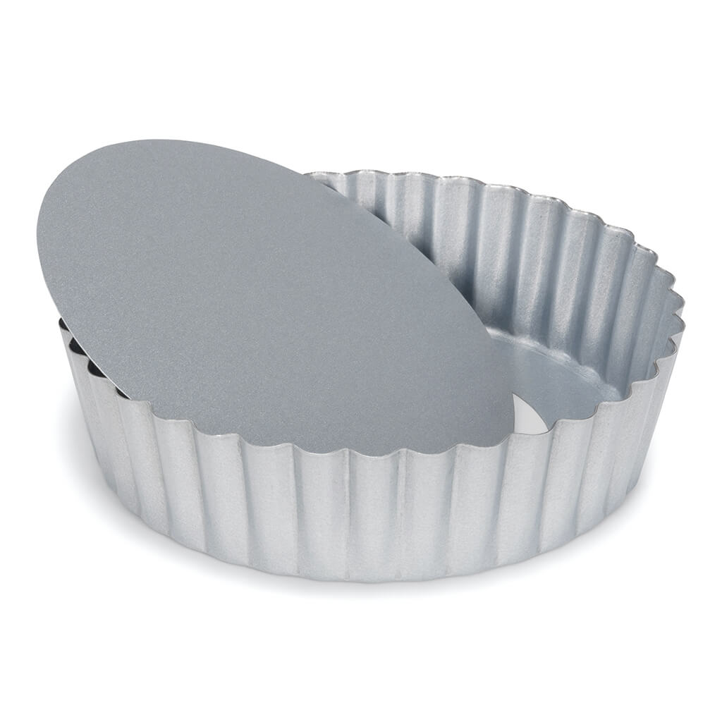 PATISSE SILVER-TOP Głęboka forma do tarty, quiche z wyjmowanym spodem 15 cm