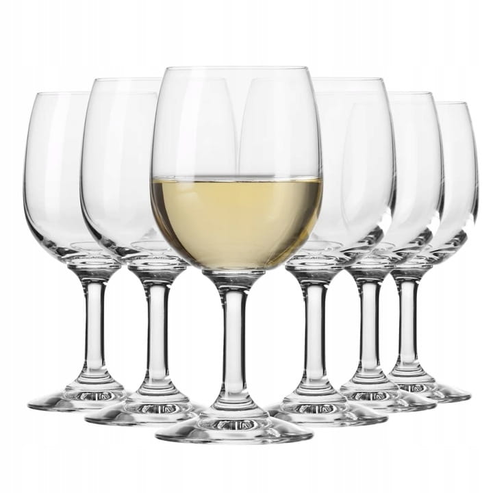 Kieliszki do wina białego Krosno Zestaw 6 szt 170 ml Servo Line