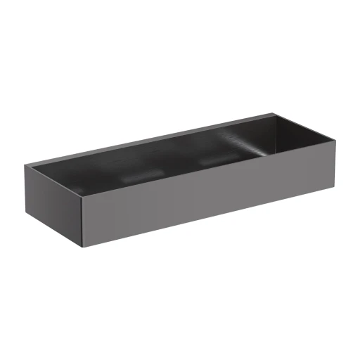 Koszyk prysznicowy Omnires UNI antracyt 30x5x11 cm UN10335AT