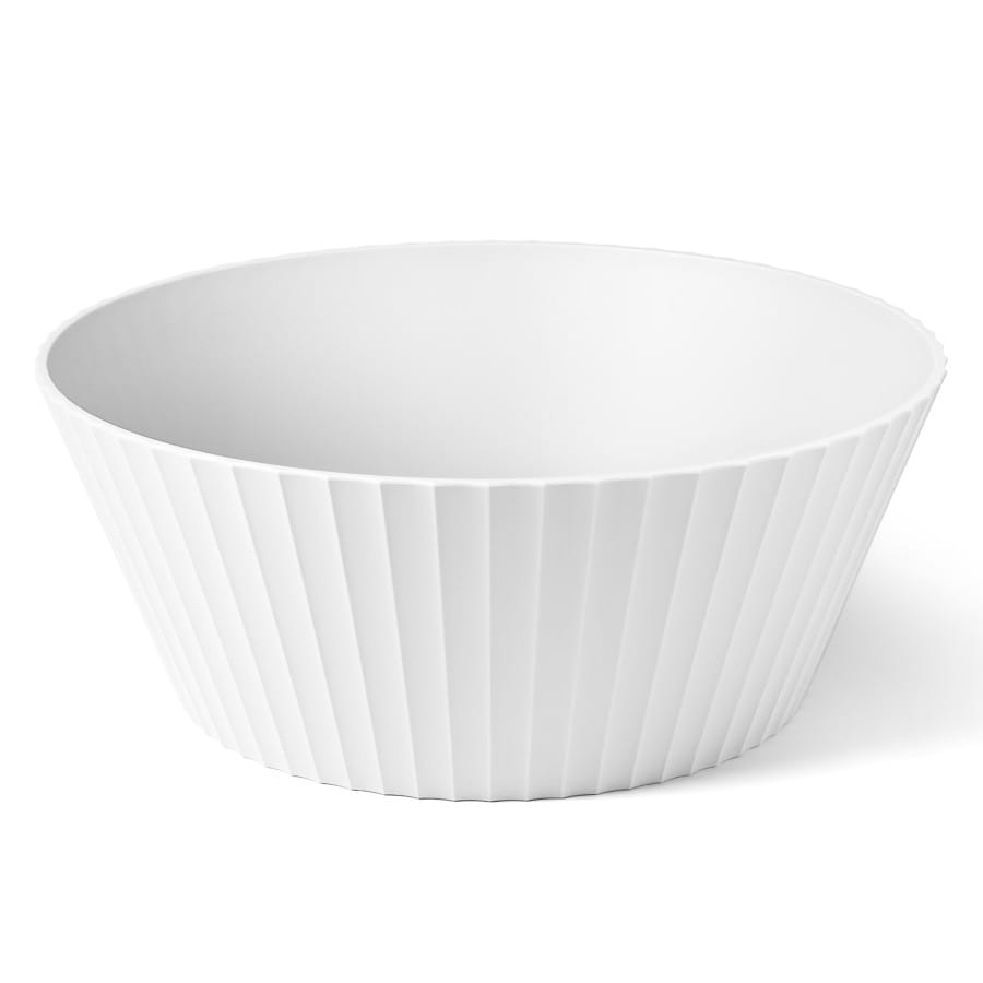 BLIM PLUS NETTUNO Misa śr. 30 cm biała krystaliczny biały