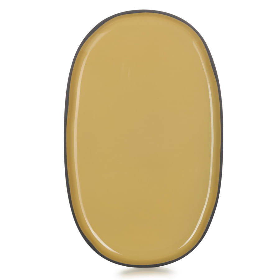 Revol CARACTERE półmisek 35x21 cm Kurkuma Curcuma