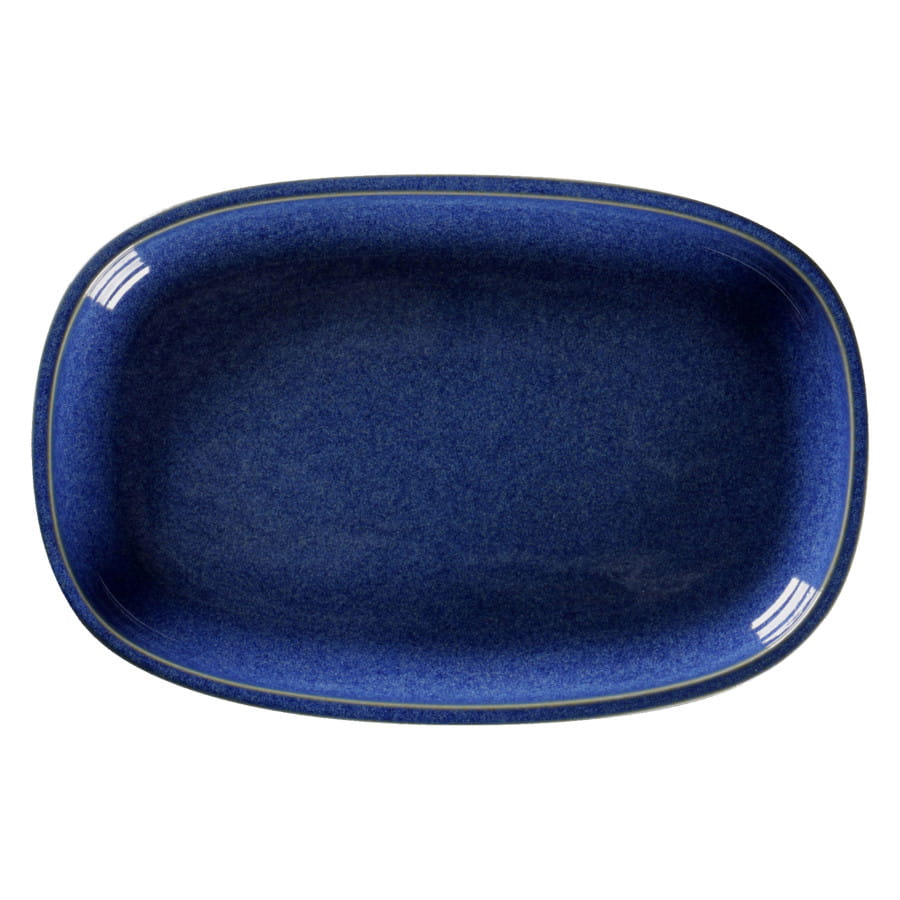PORCELANA RAK STONE Półmisek 23x15 cm kobaltowy