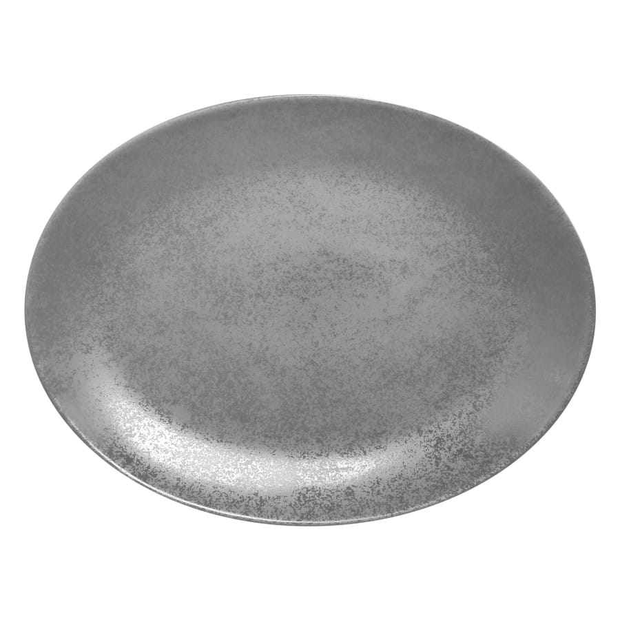 PORCELANA RAK Talerz owalny 36 cm Shale szary