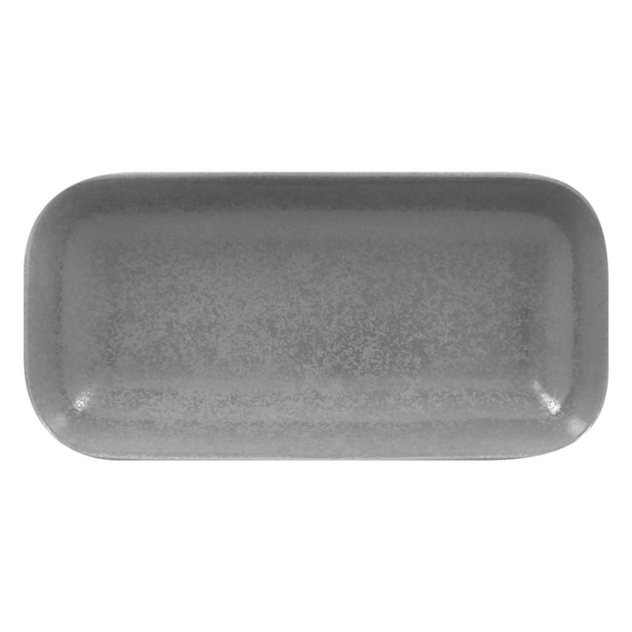 PORCELANA RAK Talerz prostokątny 22x11 cm Shale szary
