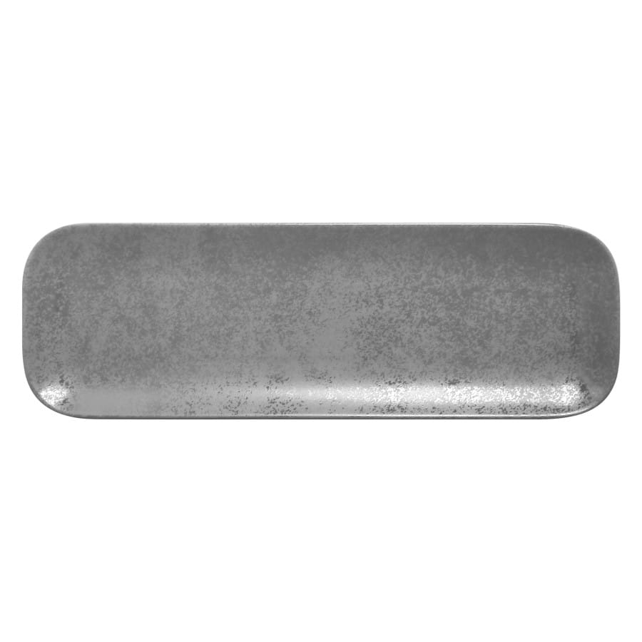PORCELANA RAK Talerz prostokątny 33x11 cm Shale szary
