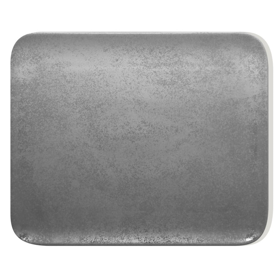 PORCELANA RAK Talerz prostokątny 33x27 cm Shale szary
