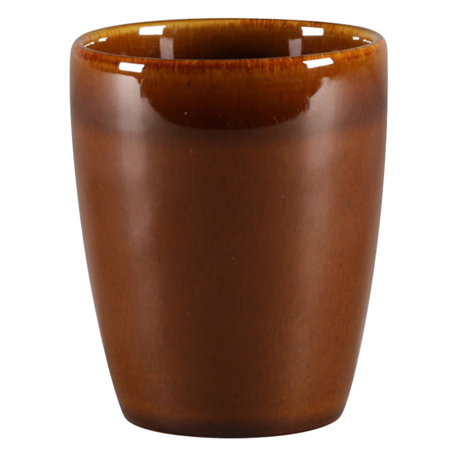PORCELANA RAK STONE Kubek bez uchwytu 230 ml, bursztynowy