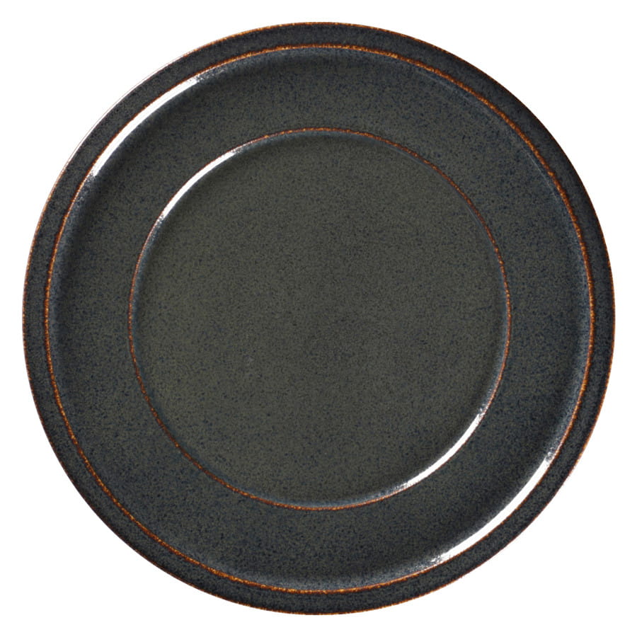 PORCELANA RAK STONE Talerz płaski 24 cm wulkaniczny