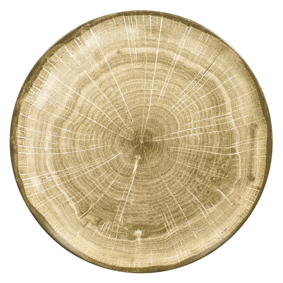 PORCELANA RAK Woodart talerz płaski brązowy 29 cm