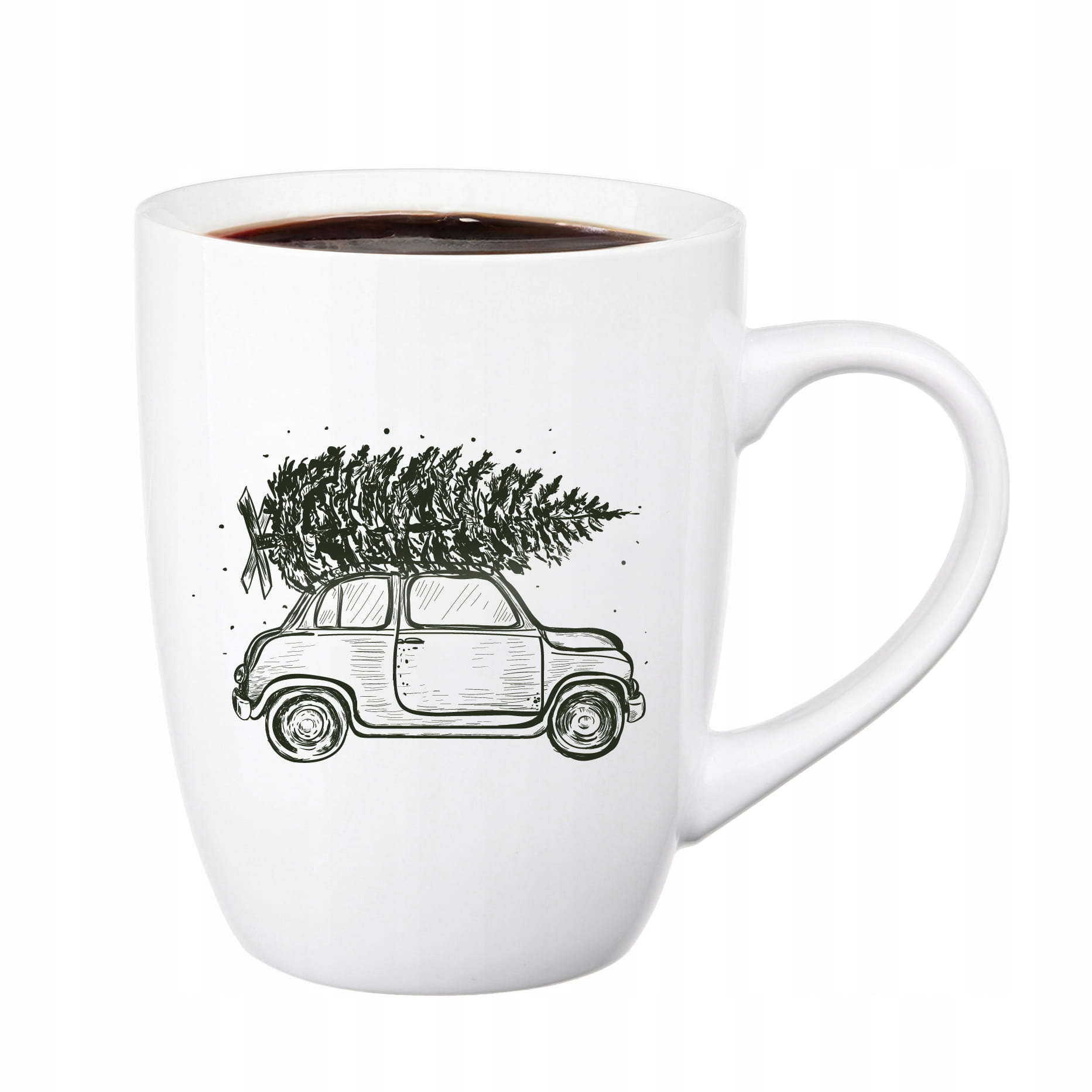 Kubek ŚWIĄTECZNY z nadrukiem do kawy herbaty Bruno 300ml