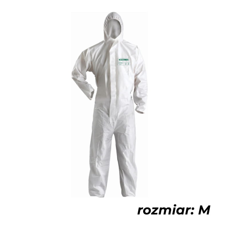 Stalco Kombinezon Ochronny Malarski Jednorazowy Premium M