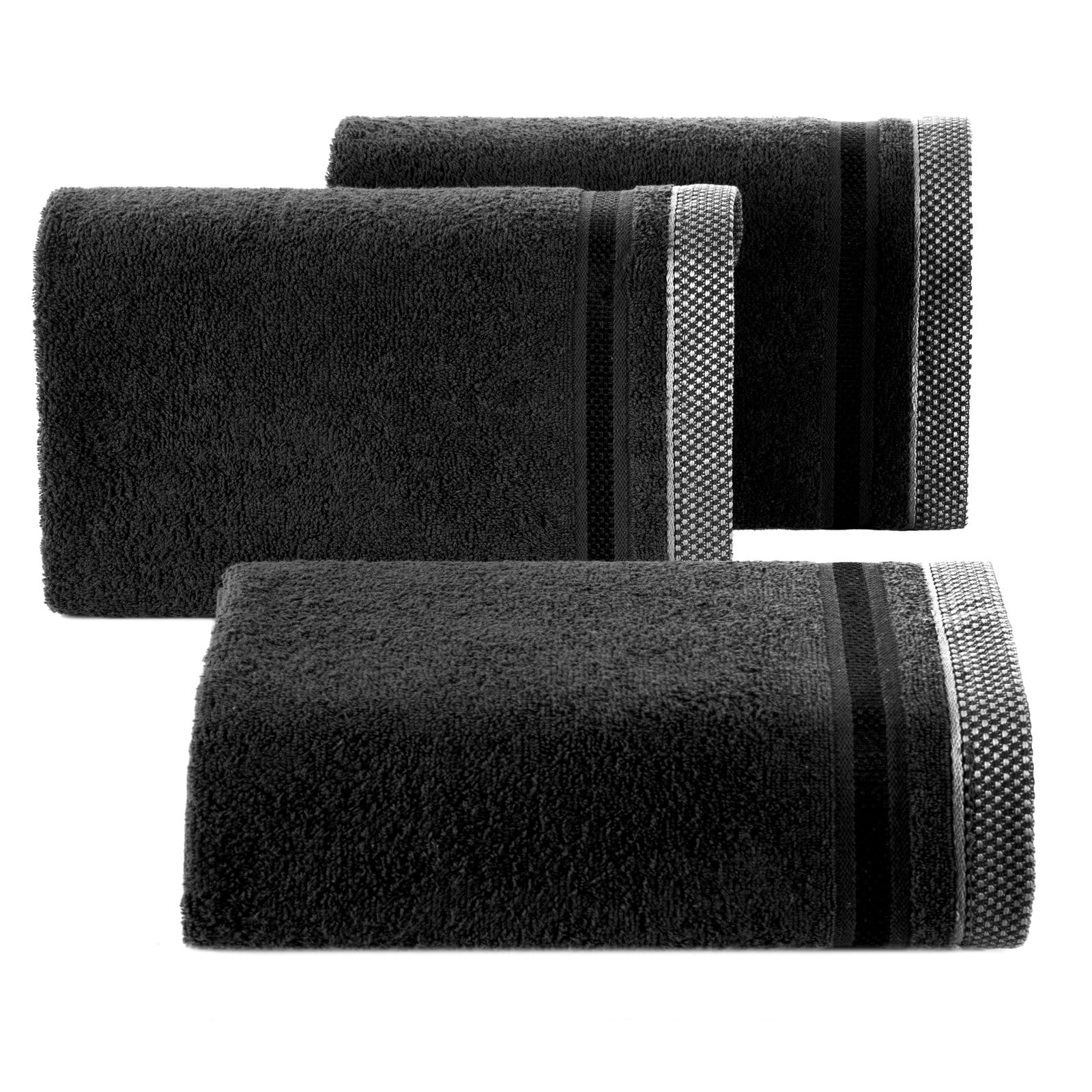 Ręcznik Abbie (11) 70 x 140 Cm Czarny szt. 1