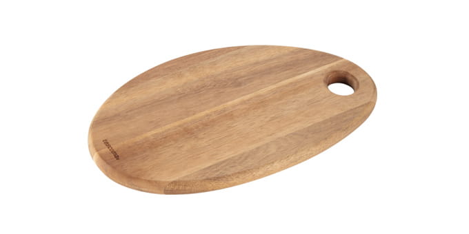 Deska do serwowania i krojenia owalna FEELWOOD 27 x 18 cm