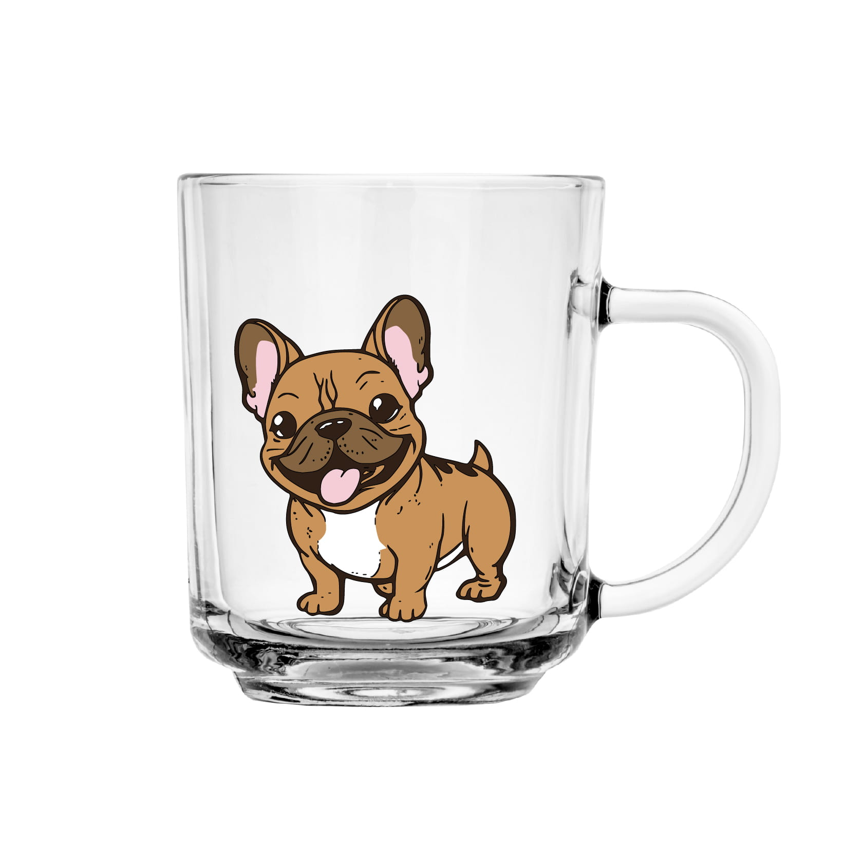 Kubek szklany dla dzieci Szymek 220ml Bulldog