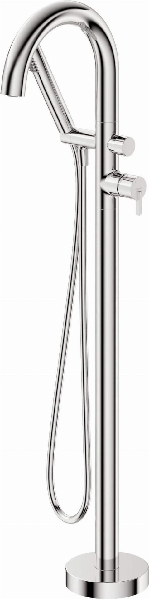 Deante Bateria wannowa Silia chrom z zest. prysznic. BQS_017N