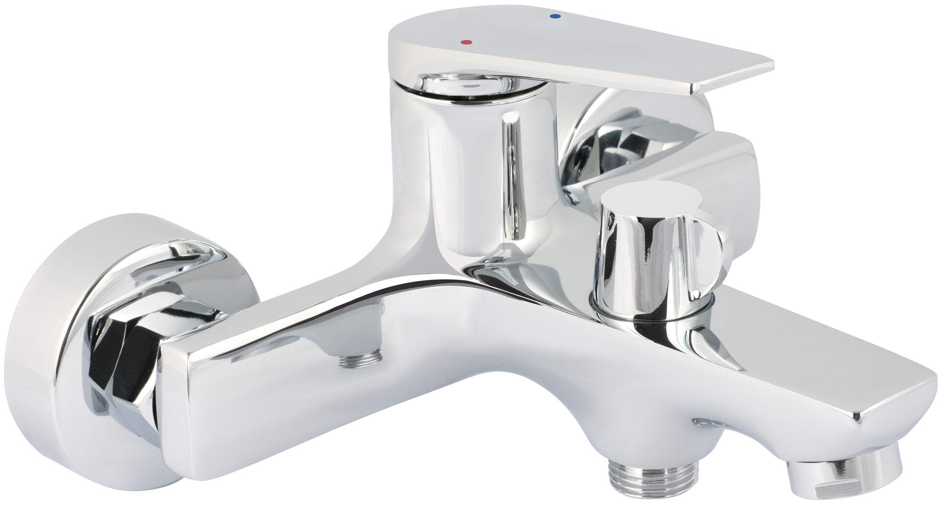 Deante Bateria wannowa ścienna Ivo chrom BLI_010M