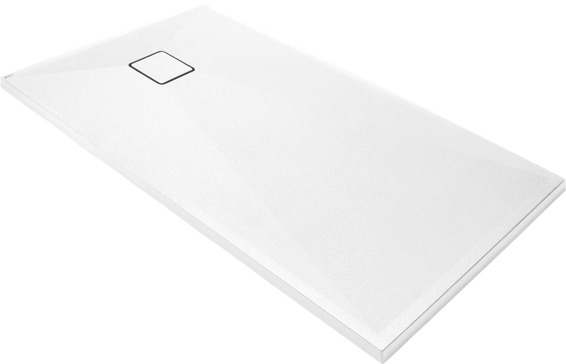 Deante Brodzik granitowy prostokątny 140x70 cm Correo biały KQR_A77B