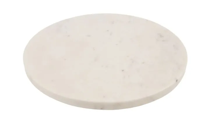 Marmurowa podkładka Ø 24 cm, jasnoszara