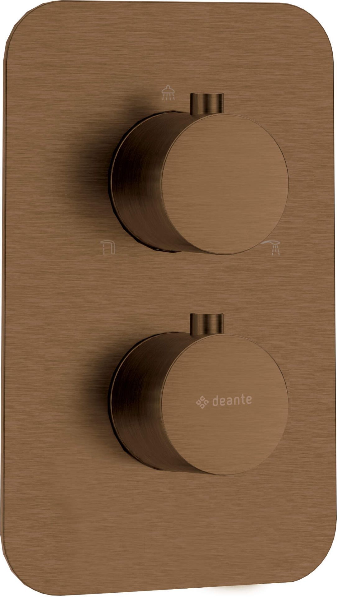 Deante Element zewnętrzny BOX Therm brąz szczotk. BXY_CEBT