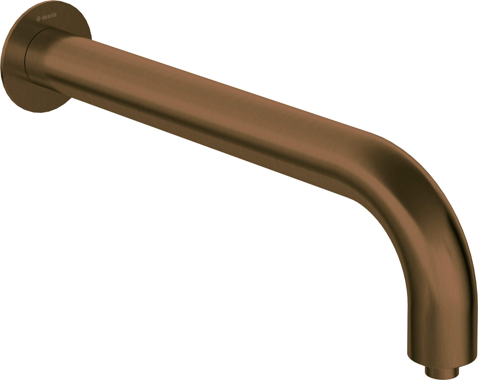 Deante Wylewka prysznicowa ścienna - 380 mm Silia brązowa NQS_C41K