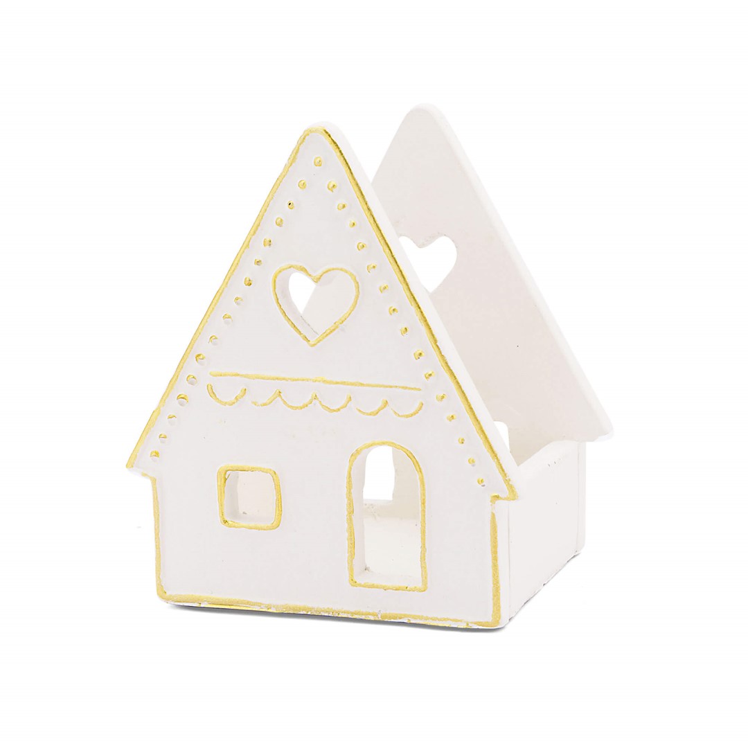 RITUALI DOMESTICI LALINEADORO Świecznik na tealight dom 10 x 9 x 12 cm