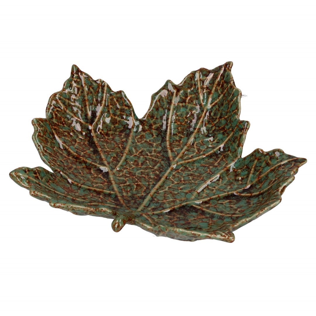 RITUALI DOMESTICI SFOGLIAMI Zestaw 2 pater liść platana 17x19.5x5 cm