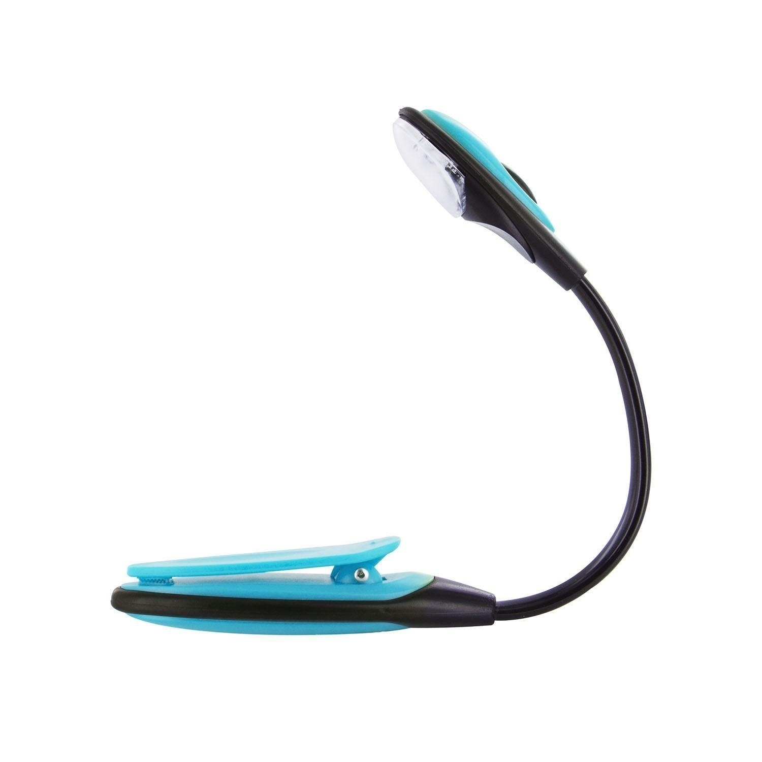 Fernity Lampka z klipsem do czytania niebieska