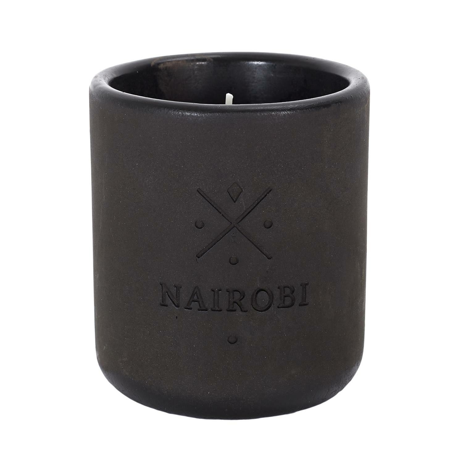 Fernity Świeca Earth Nairobi szara