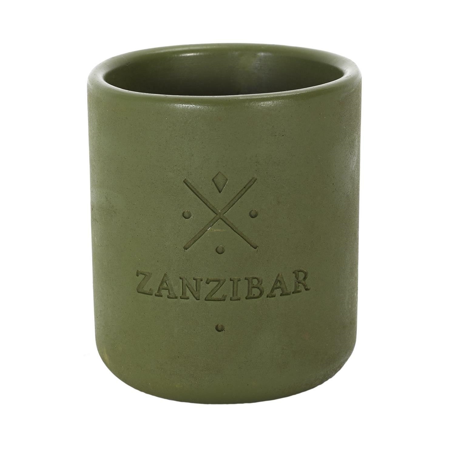 Fernity Świeca Earth Zanzibar zielona