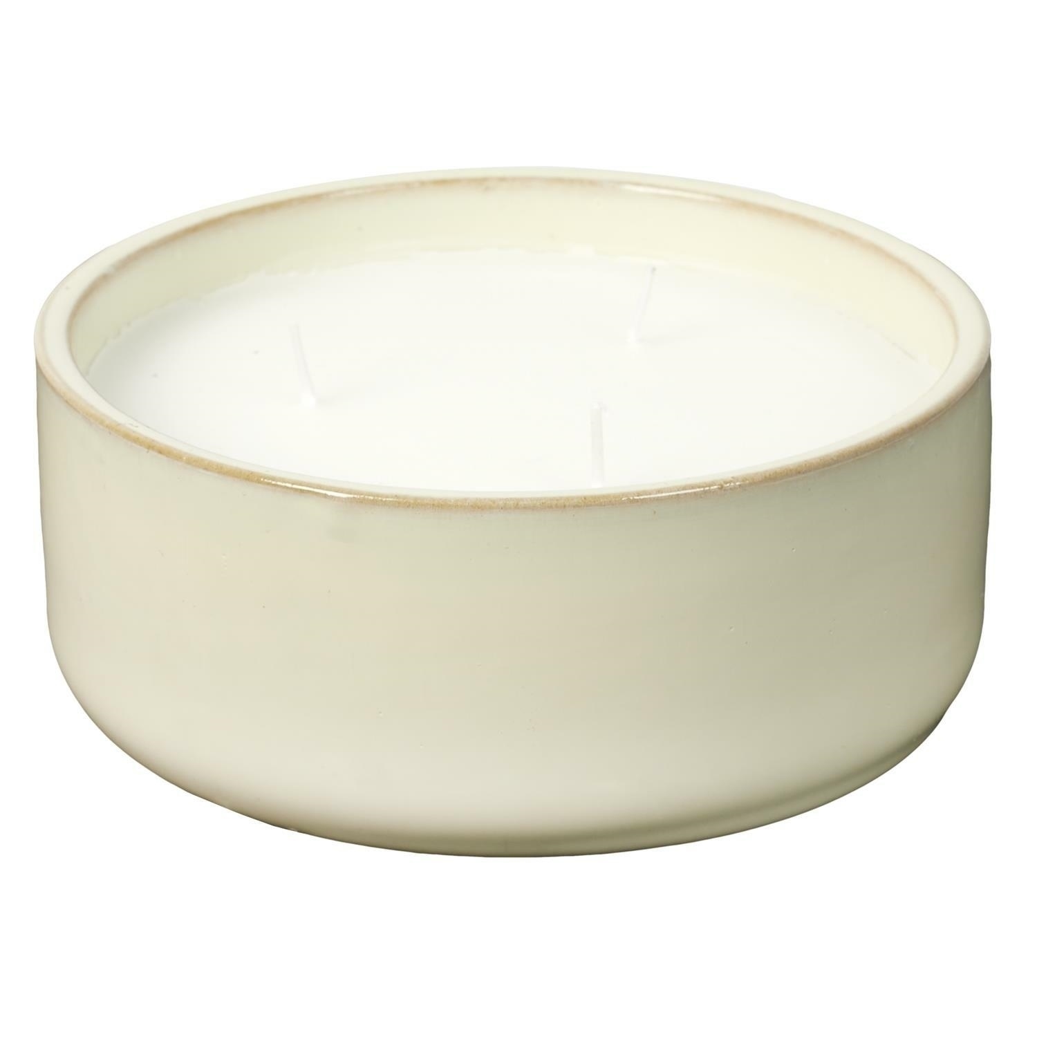 Fernity Świeca Glaze XL w ceramice biała