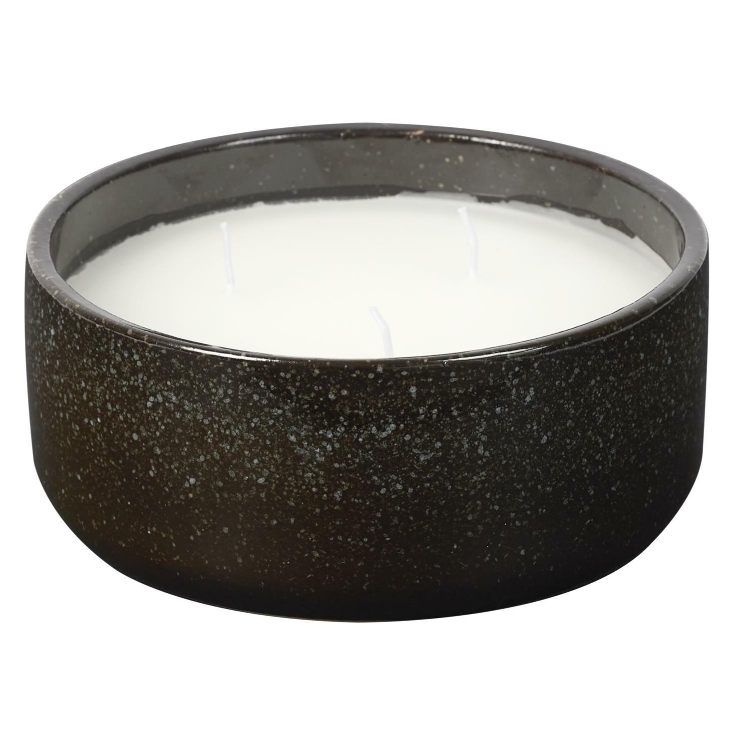Fernity Świeca Glaze XL w ceramice czarna