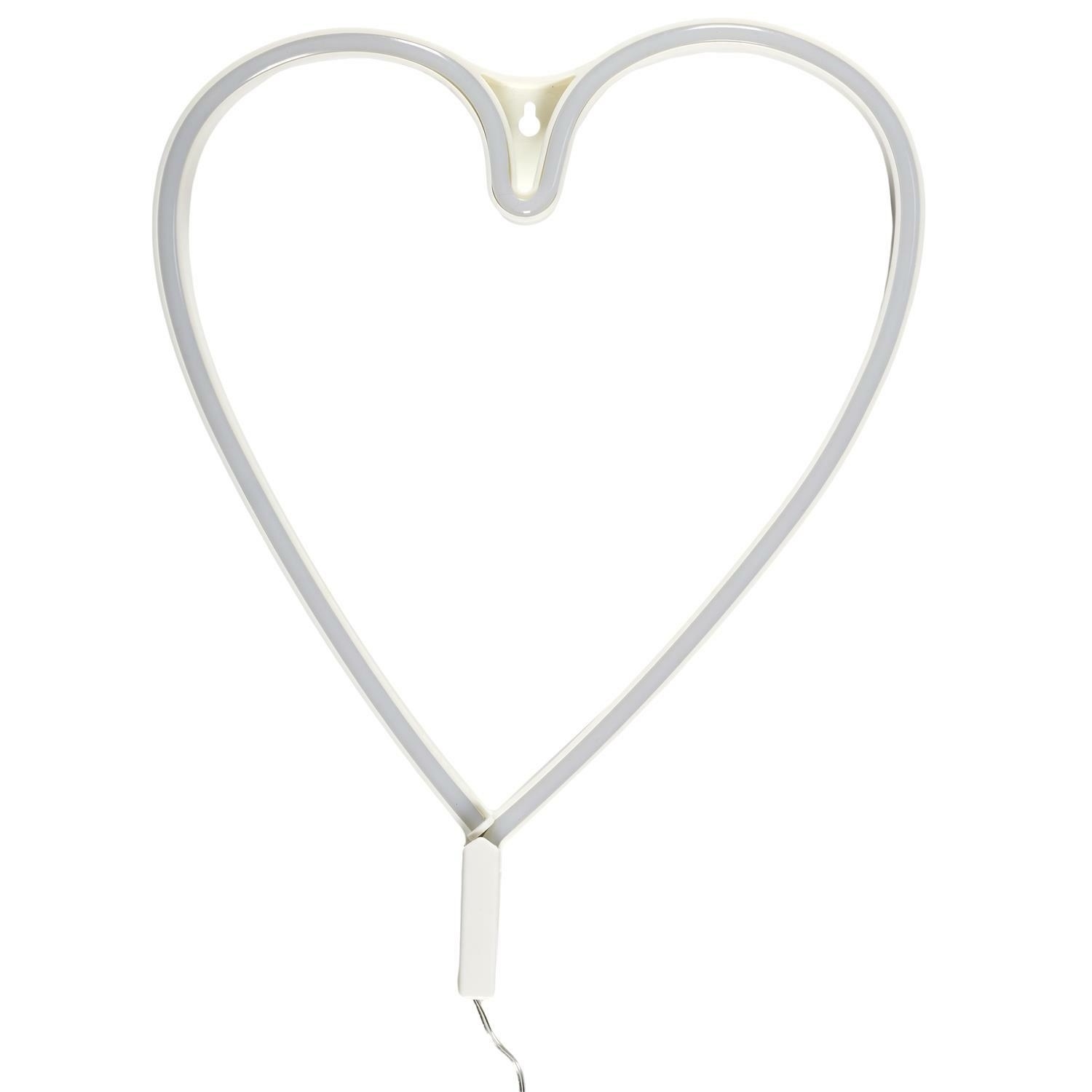 Fernity Lampka LED neon Serce