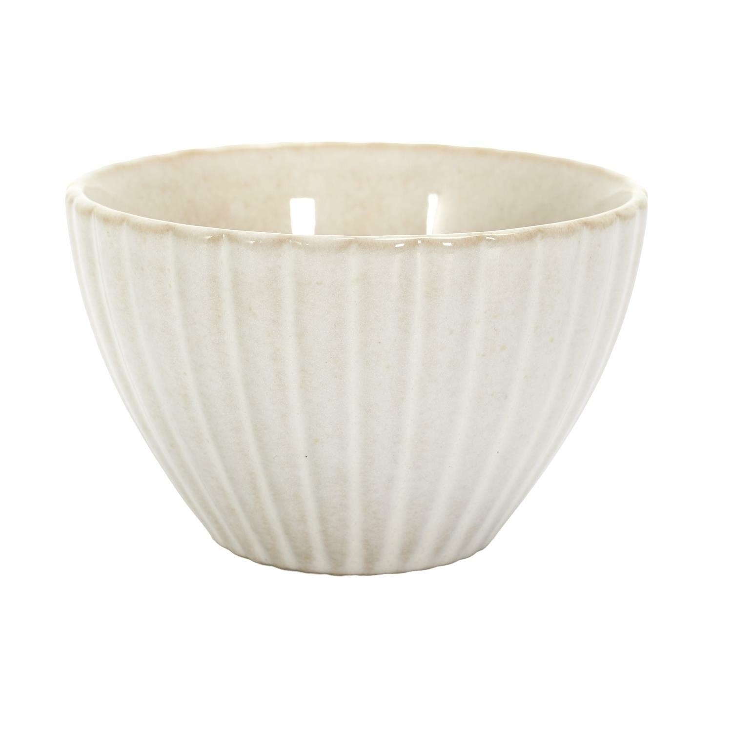Fernity Miska Vlora 11cm beżowa