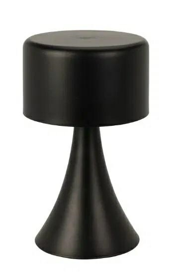 Fernity Lampa stołowa Tirset LED czarna