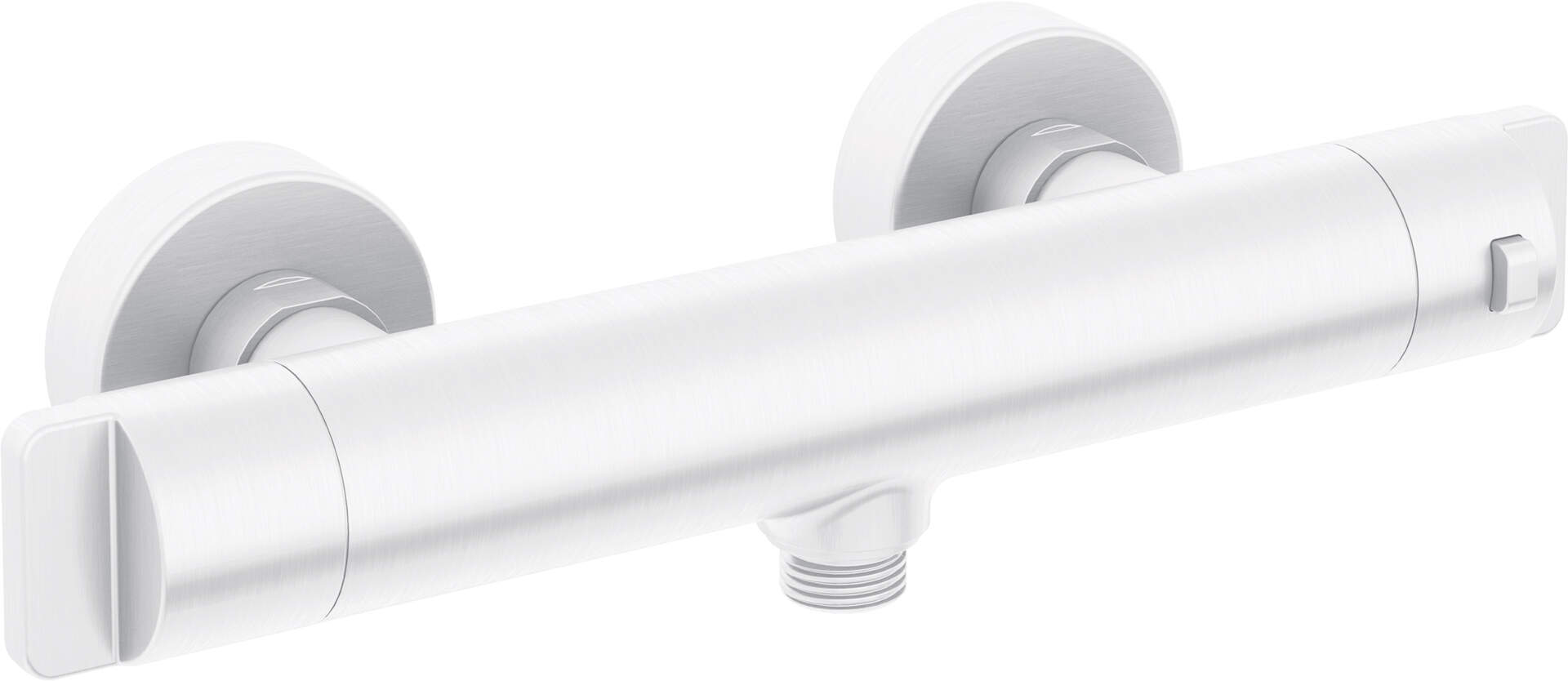 Deante Bateria prysznicowa termostatyczna Therm biała bianco BCH_A4BT