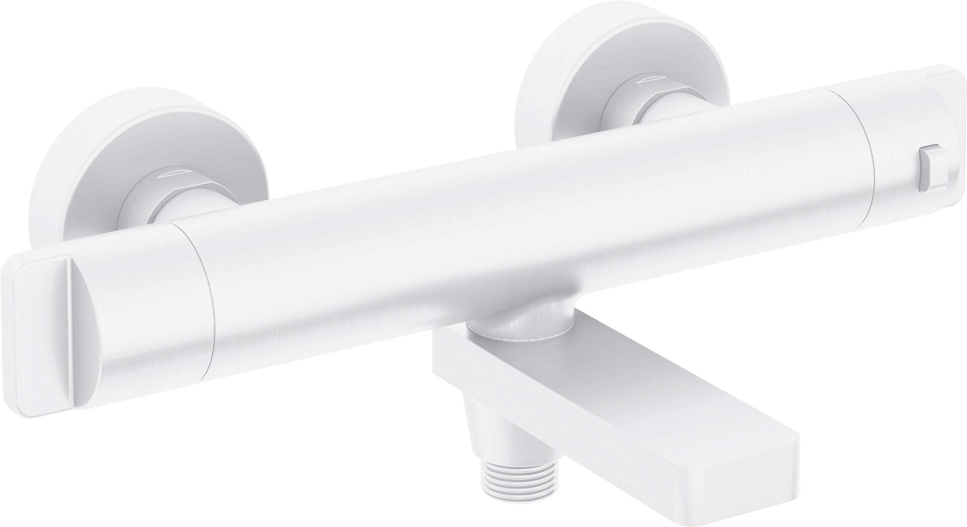 Deante Bateria wannowa termostatyczna Therm biała bianco BCH_A1BT