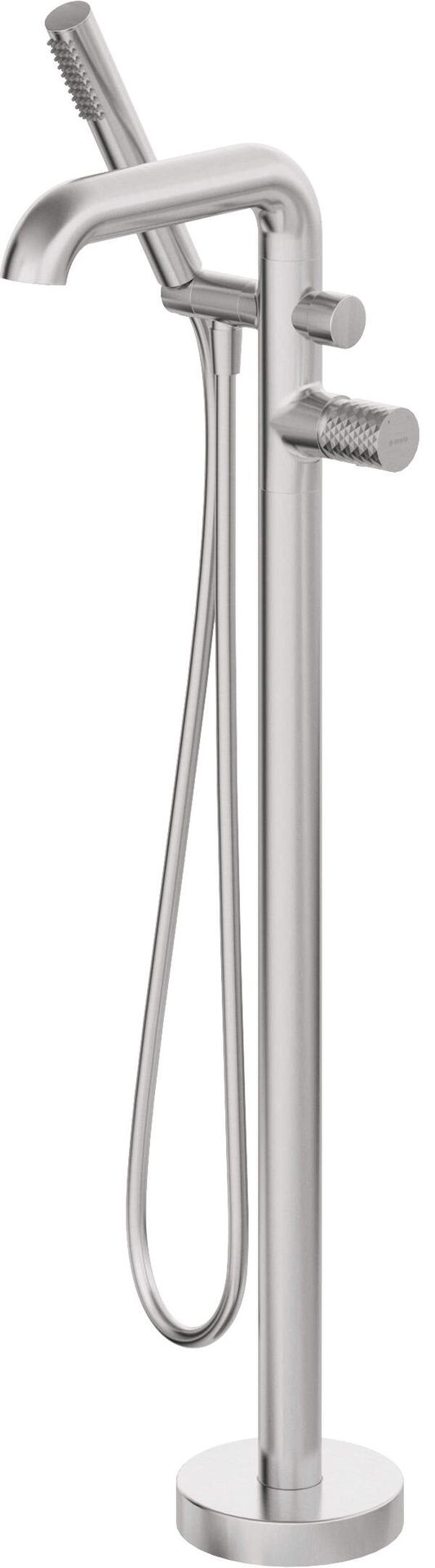Deante Bateria wannowa Silia Hexa BHS_F17M z zestawem prysznicowym