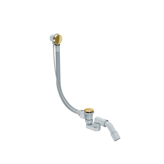 Excellent Simple 2.0 syfon wannowy automatyczny 57 cm, złoty połysk